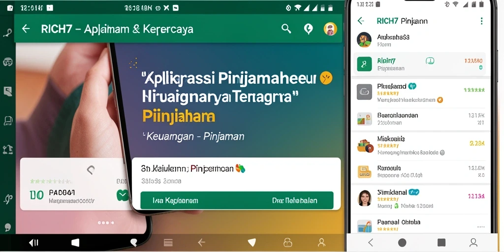 Antarmuka pengguna RICH7 yang sederhana dan mudah digunakan.