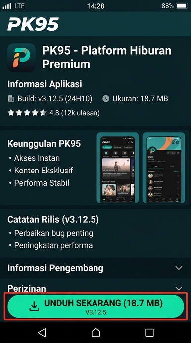 Panduan Unduh dan Instal APK pk95 untuk Android