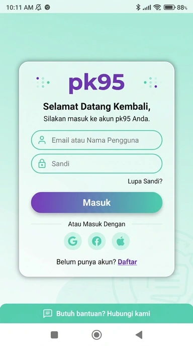 Masuk ke Akun pk95 dengan Mudah